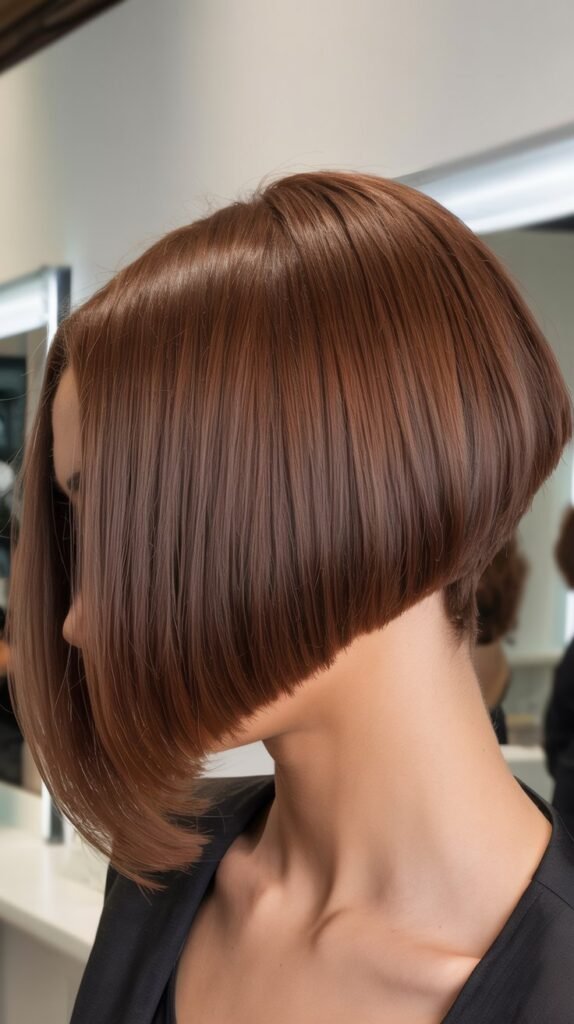 Stacked A-Line Bob with Extreme Length Difference