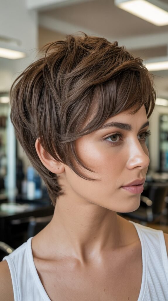 Choppy Tapered Pixie