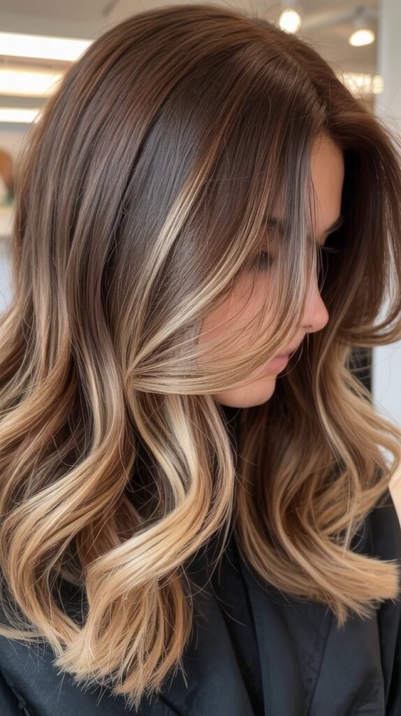  Sandy Blonde Highlights