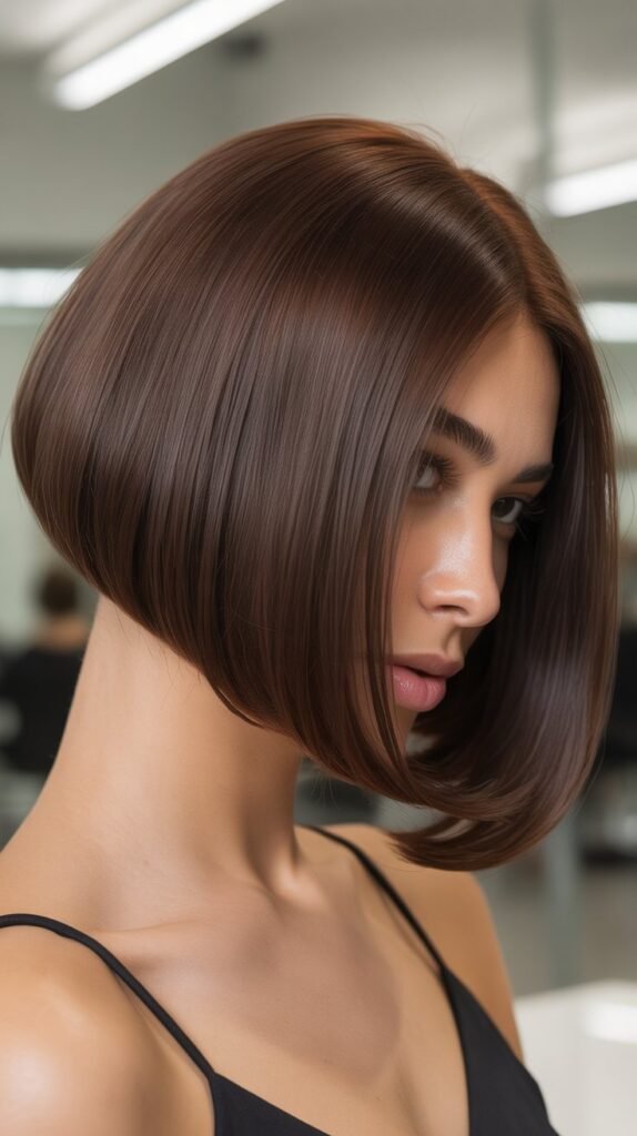 Angled Bob with Shorter Back