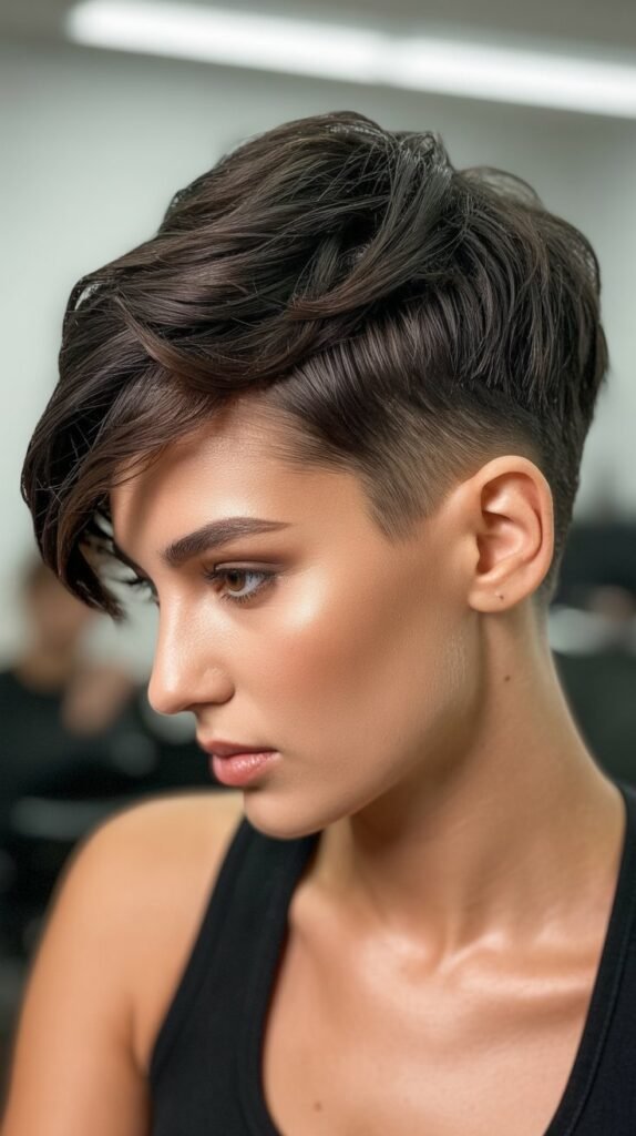  Choppy Undercut Pixie