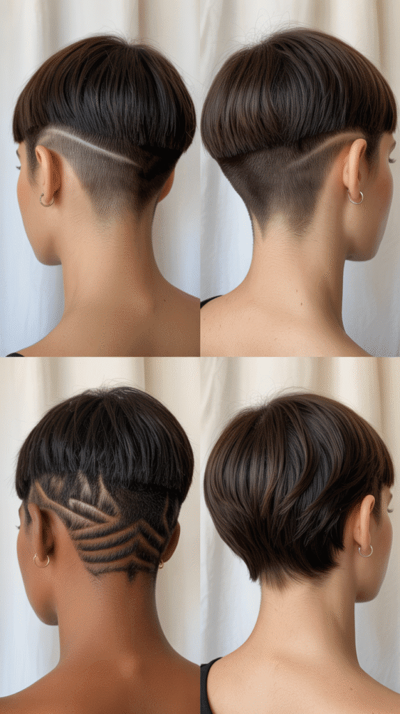 Best 37 Flattering Stacked Inverted Bob Haircuts for Thin Fine Hair 24 Stacked Bob with Nape Detailing Options