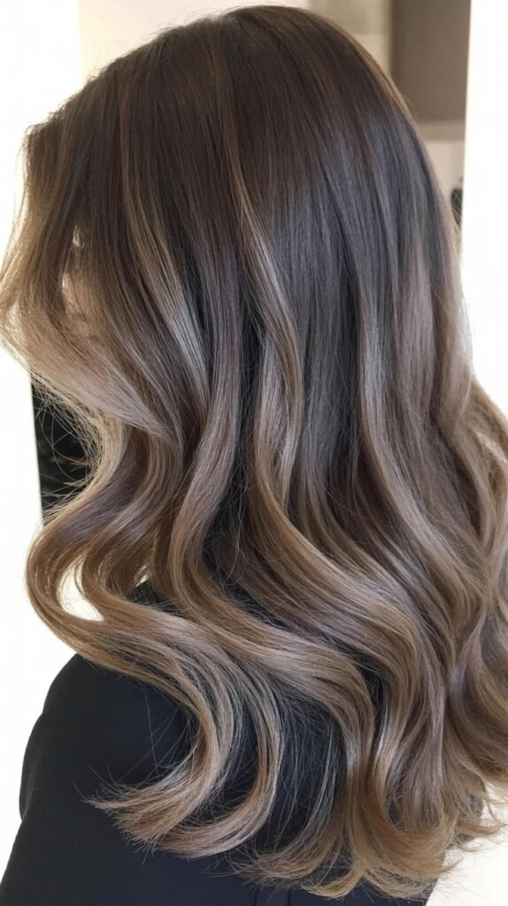 Classic Ash-Brown Balayage