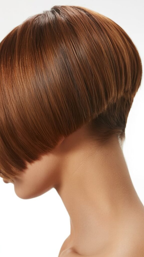 Inverted Bob with Stacked Back