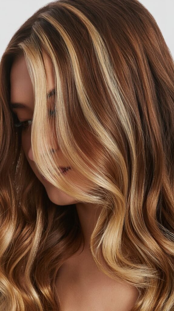 Blonde Peek-a-Boo Highlights
