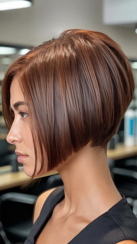 Stacked Angled Bob