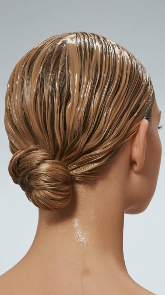 The Twisted Low Bun