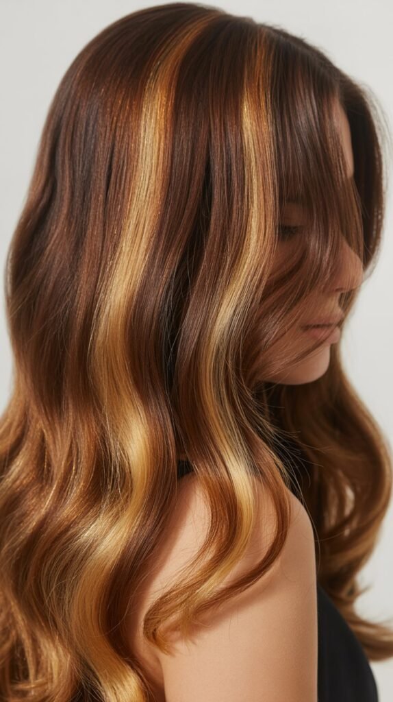 Classic Chocolate Caramel Melt with Subtle Highlights
