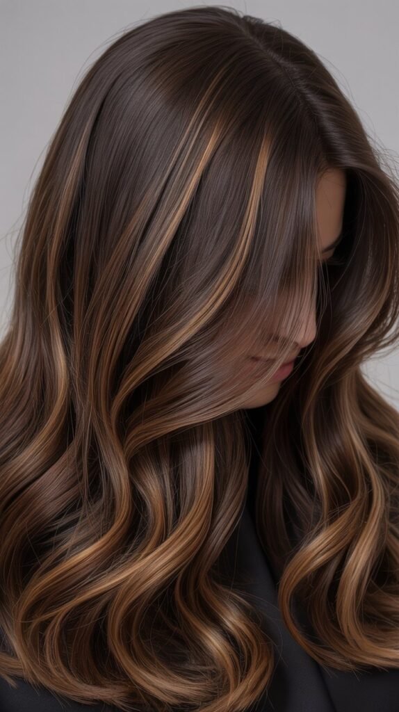  Ribboned Espresso Balayage