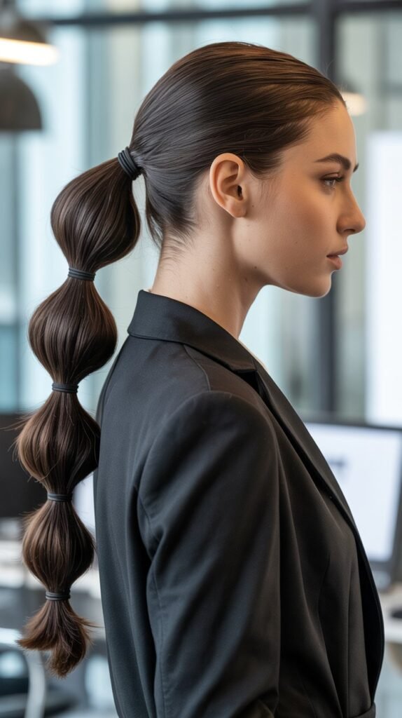 The Bubble Ponytail