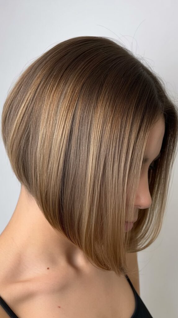 Balayage Bob for Fine Hair