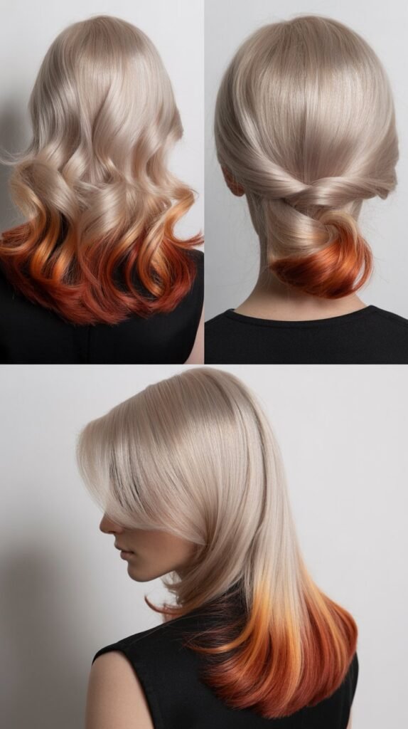 Ice Blonde with Silver Lowlights