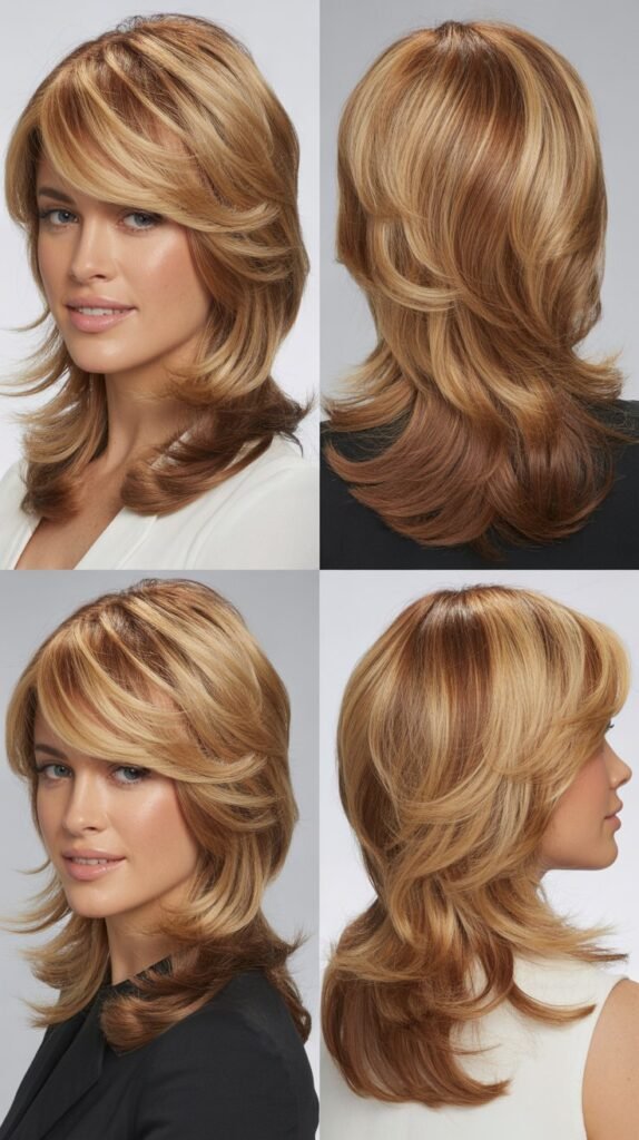  Wheat Blonde with Ginger Lowlights