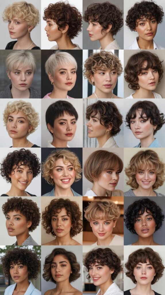 27 Cool Short Curly Haircuts for a Fresh Look