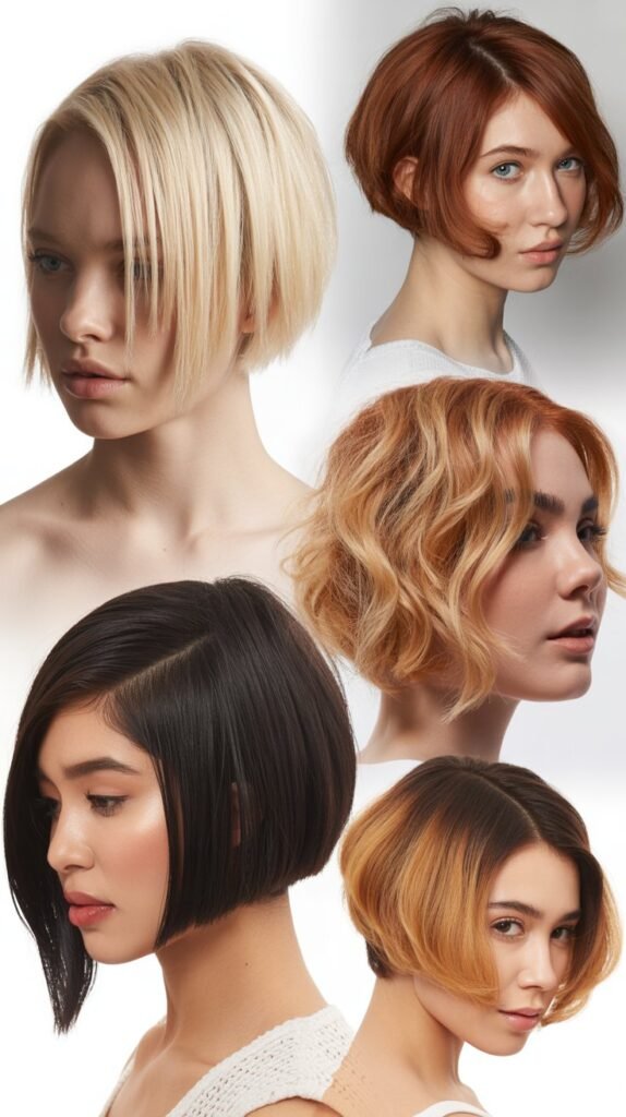  Inverted Bob with Money Pieces