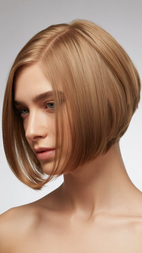 A-Line Bob with Face-Framing Layers