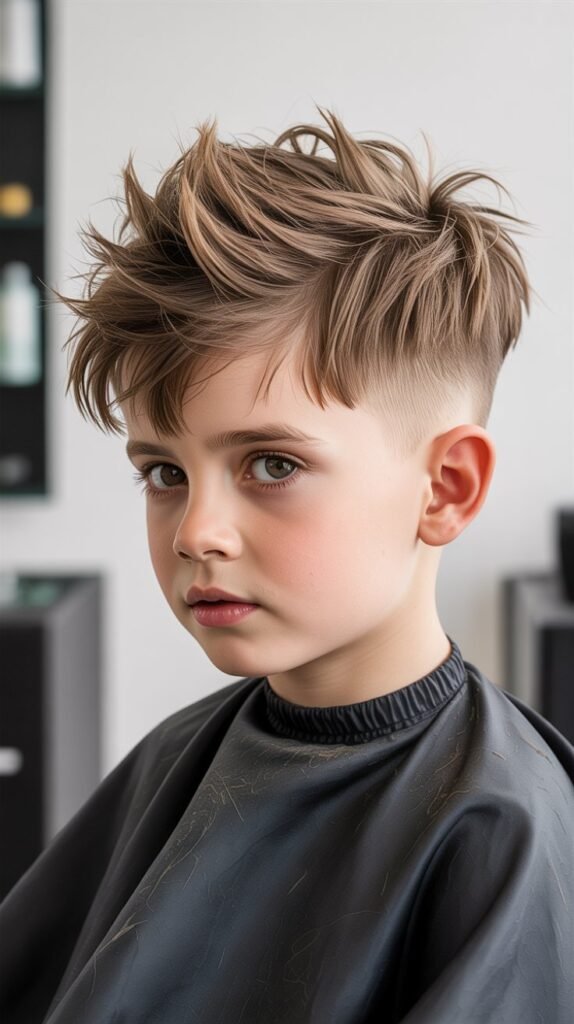 Textured Crop with Length