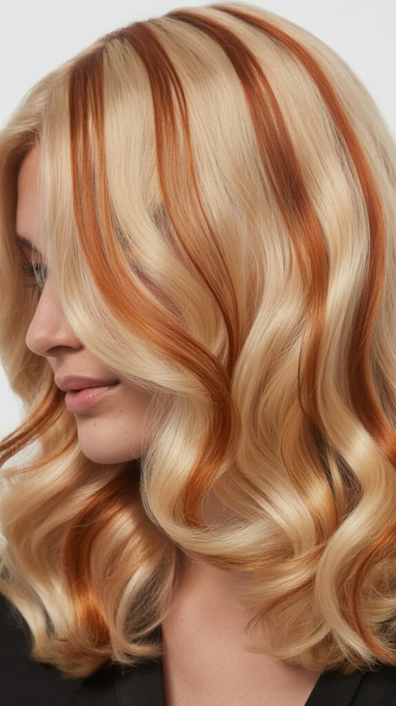  Biscotti Blonde with Praline Lowlights