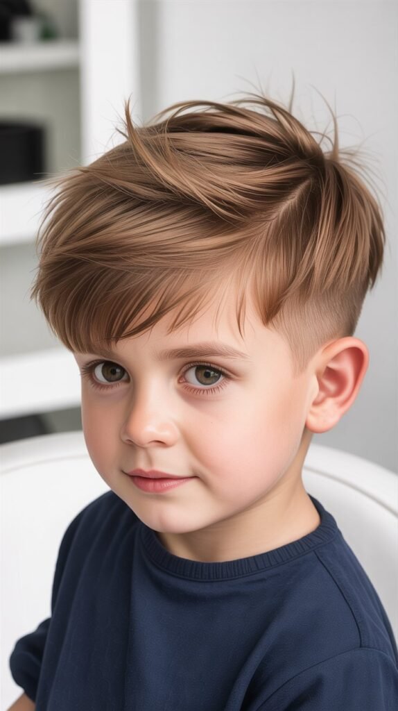 Long Bangs with Short Sides