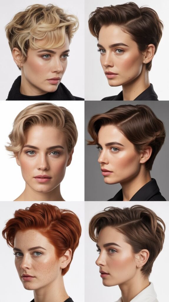 Disheveled Wavy Pixie