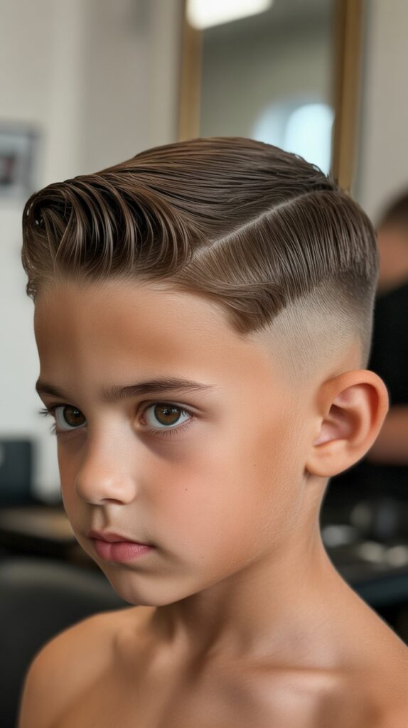 30+ Trendy Haircuts for Boys in 2025 You Won't Want to Miss 19 Comb Over Fade