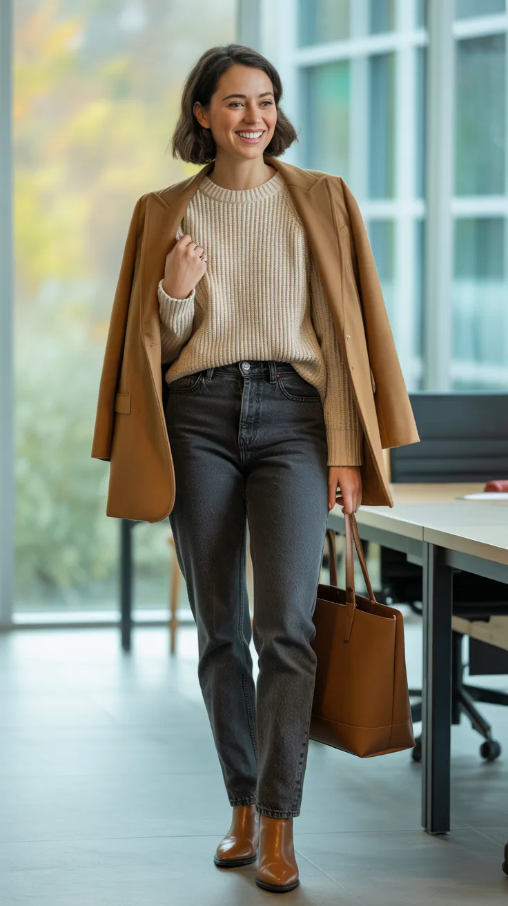 Best Casual Fall Outfits for Women at Work