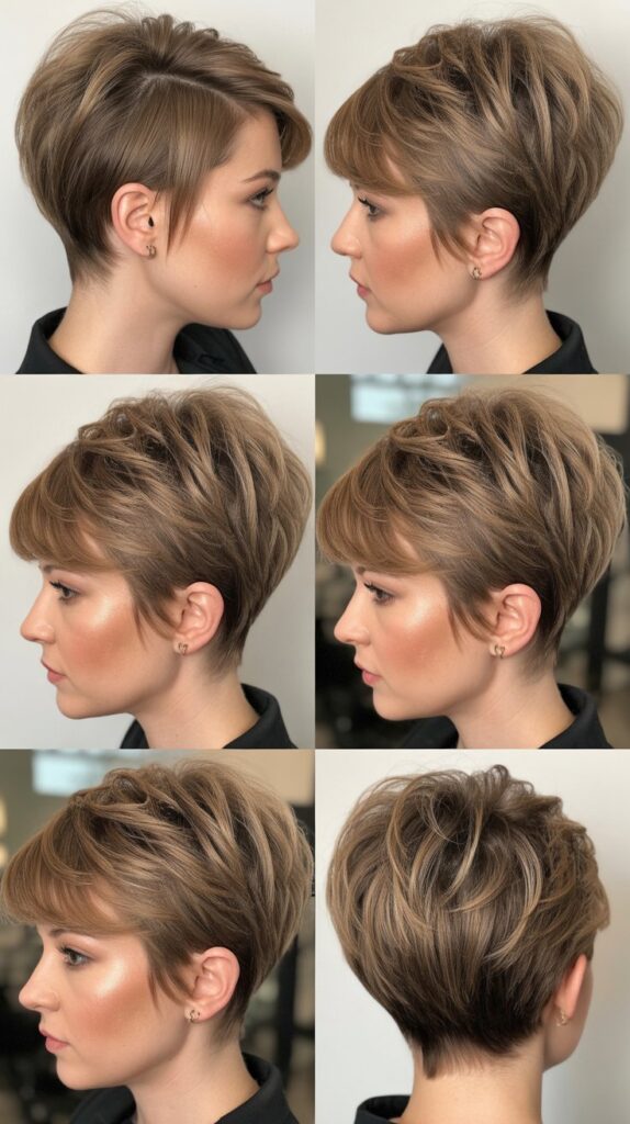 27 Flattering Very Short Pixie Haircuts for Thin Fine Hair 19 Platinum Pixie for Thin Hair
