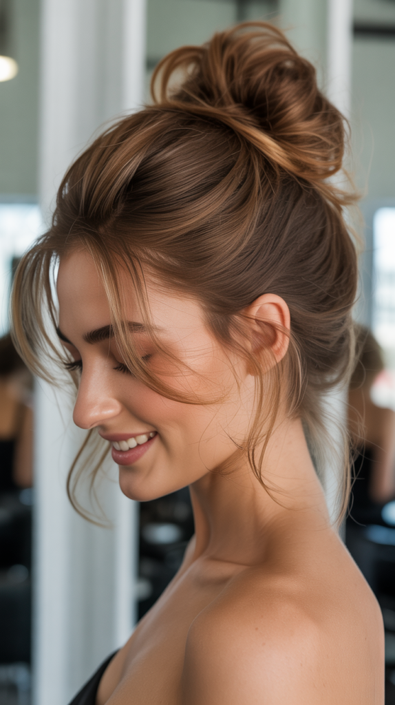 Perfect the Messy Bun for Effortless Chic