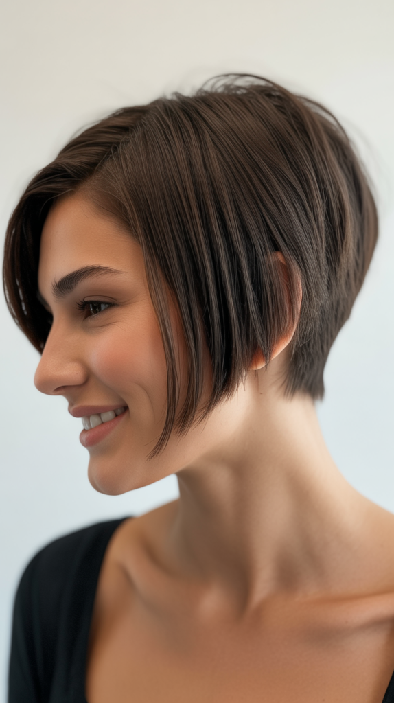 Layered Stacked Inverted Bob