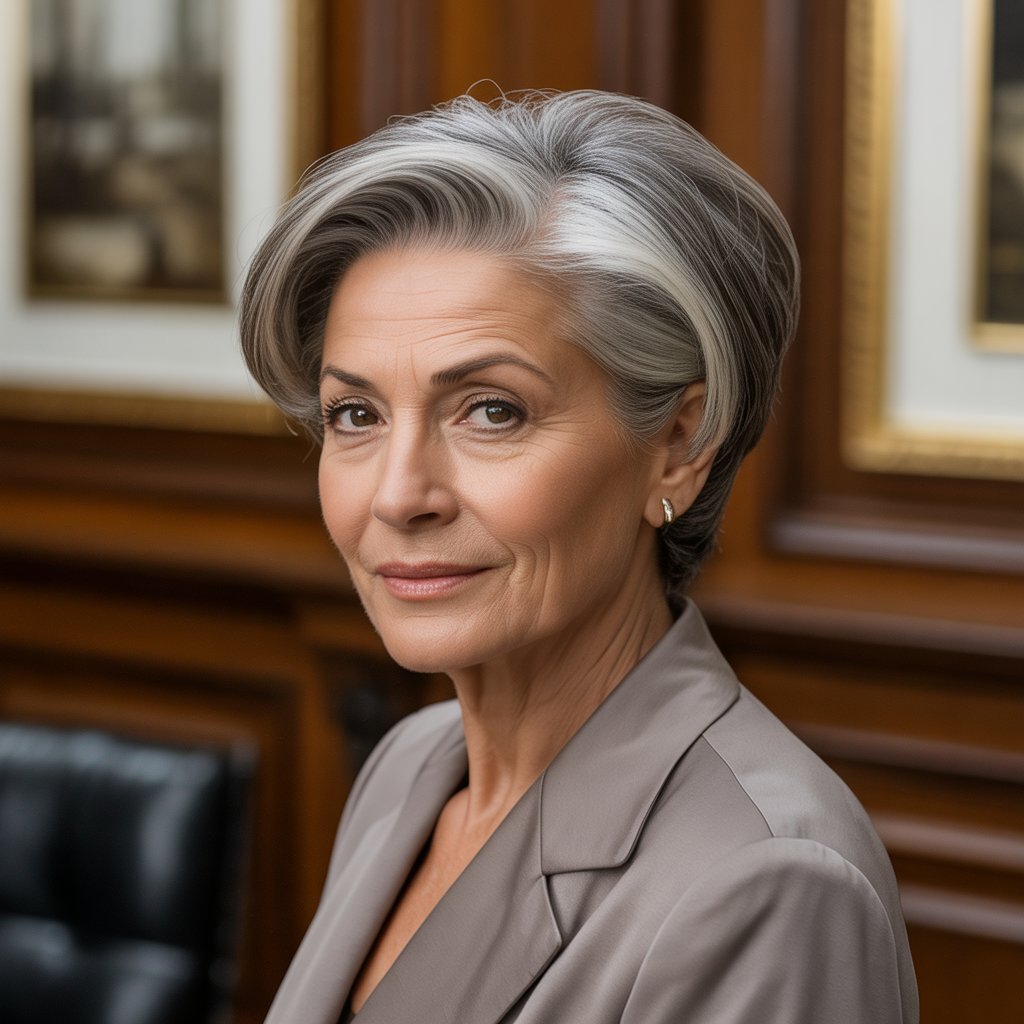 Tapered Cut with Side Part