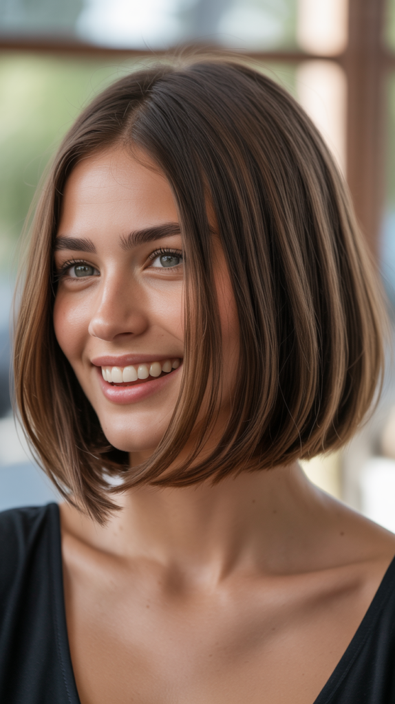Collarbone-Length Bob