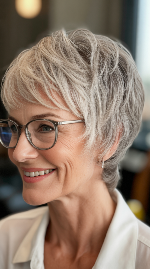 Wispy Layered Pixie