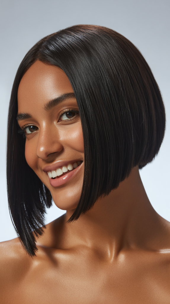  Asymmetrical Straight Bob