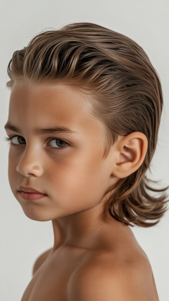 The Slicked Back Mullet