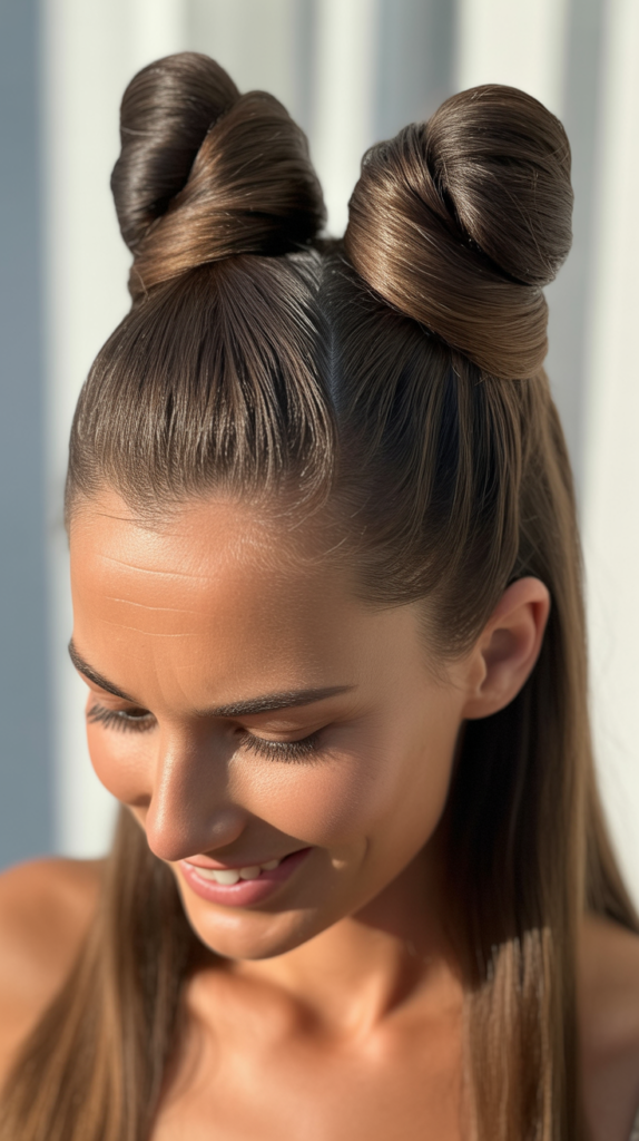 Double Twisted Bun
