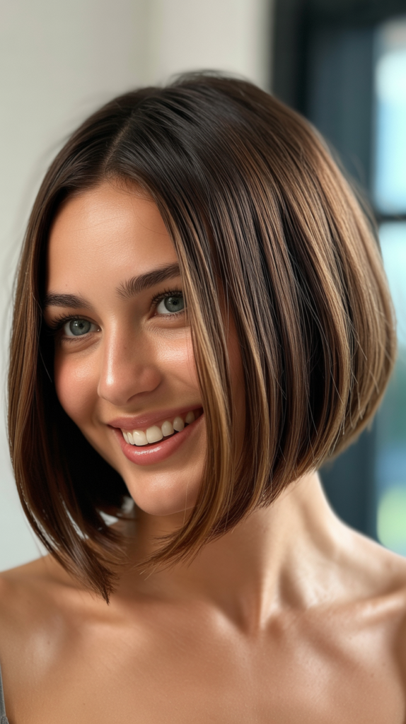 26 Flattering Angled Bob Haircuts Round Faces Flattering Angled Bob Haircuts Round Faces