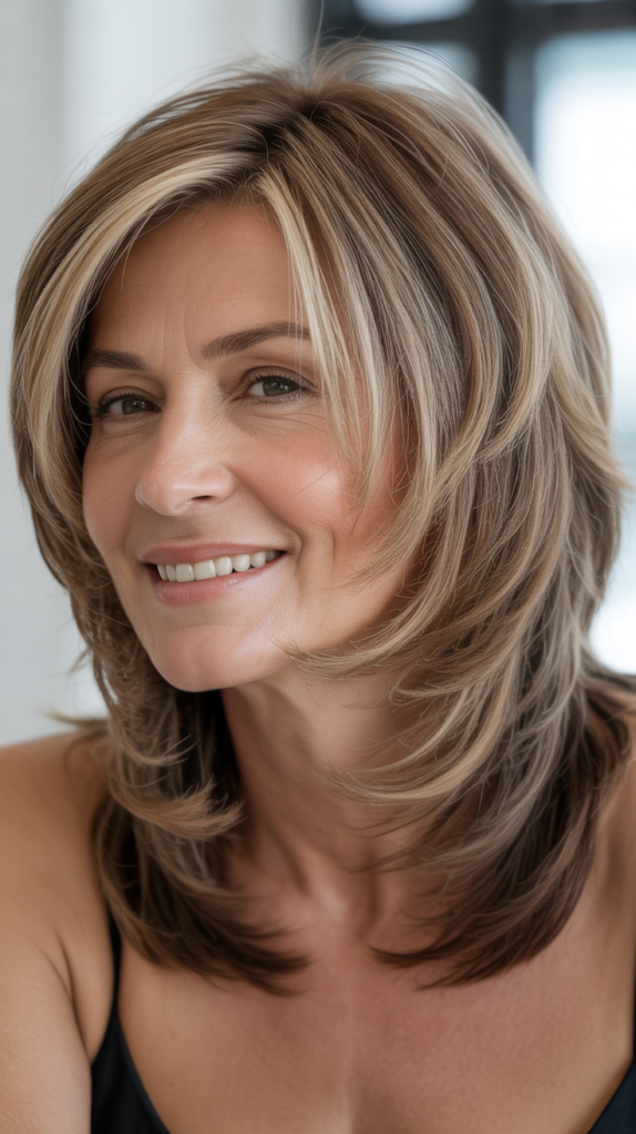 Textured Layers with Razored Ends