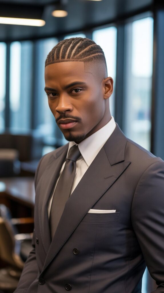 Top 27+ Jaw-Dropping Low Taper Fade Haircuts for Black Men You Need to Try! 14 Low Taper Fade with Side Part