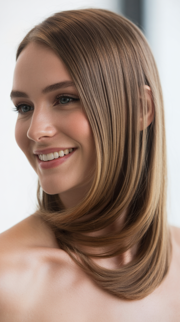 One-Shoulder Straight Style