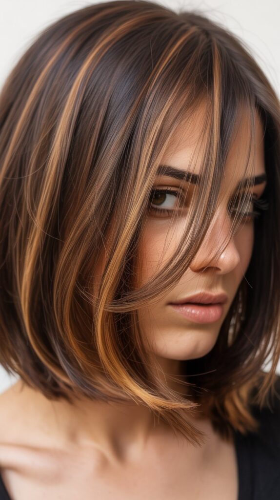 36 Choppy Bob Haircuts for Women in 2025 15 Choppy Bob with Highlights and Lowlights