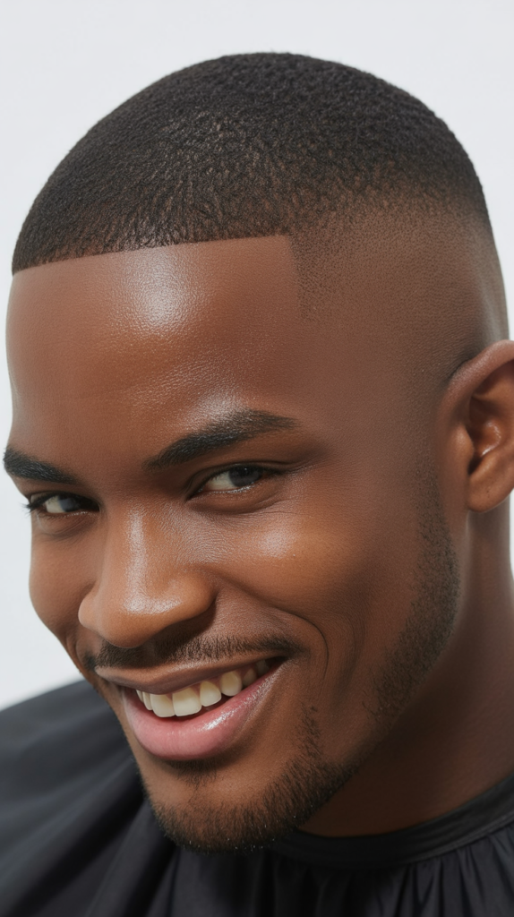 Low Taper Fade with Buzz Cut Top