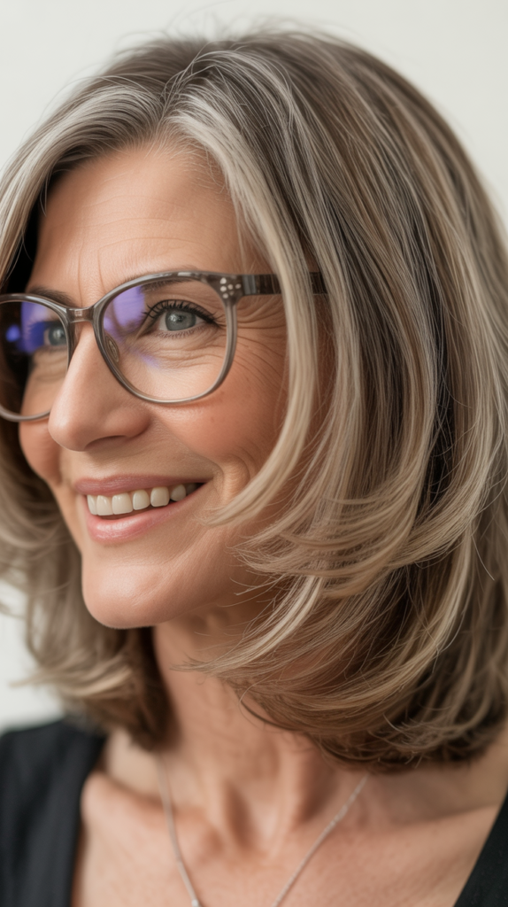 Layered Lob (Long Bob)