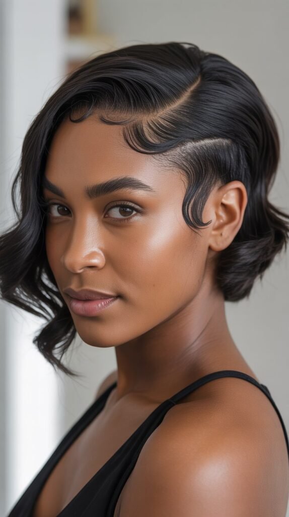 The Side Part Low Cut