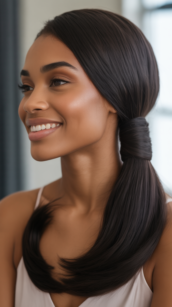  Wrapped Base Ponytail