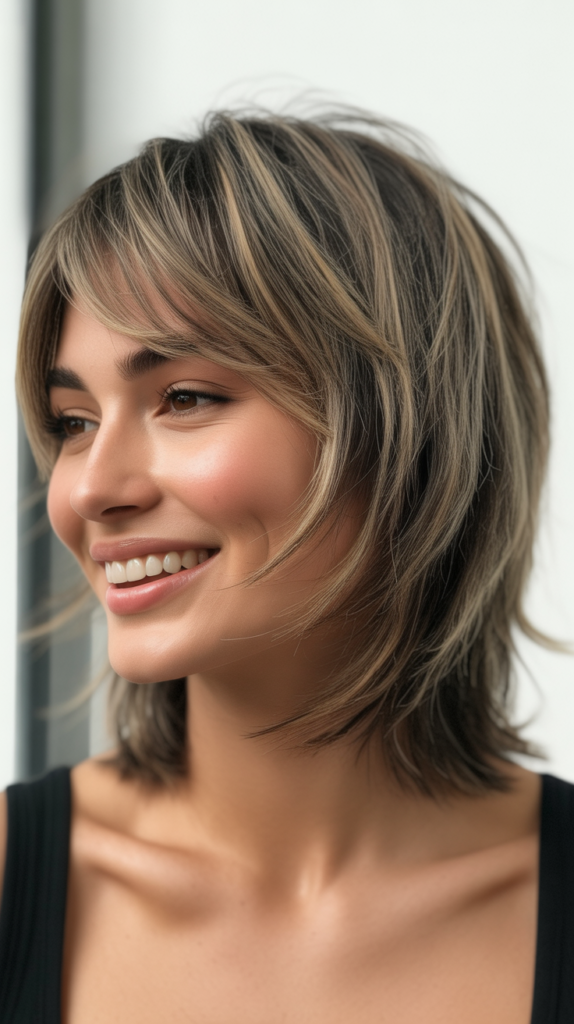 Choppy Lob (Long Bob)