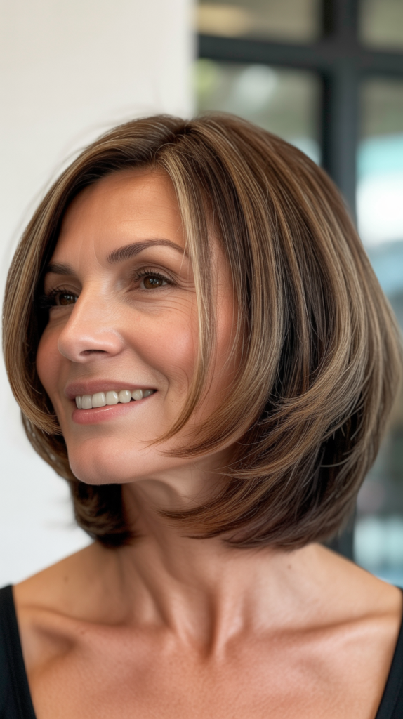 Layered Bob with Undercut