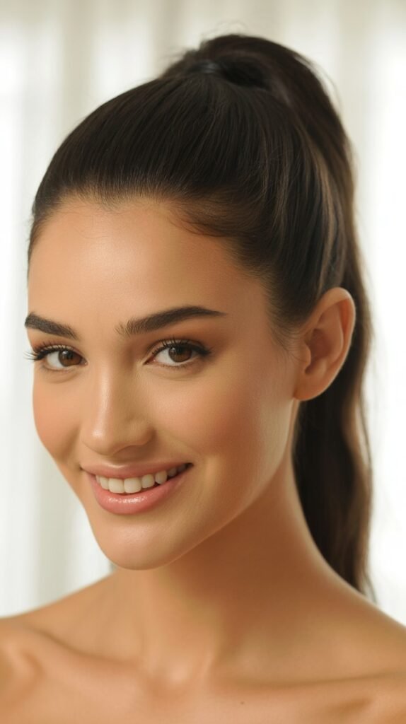 Sleek High Ponytail