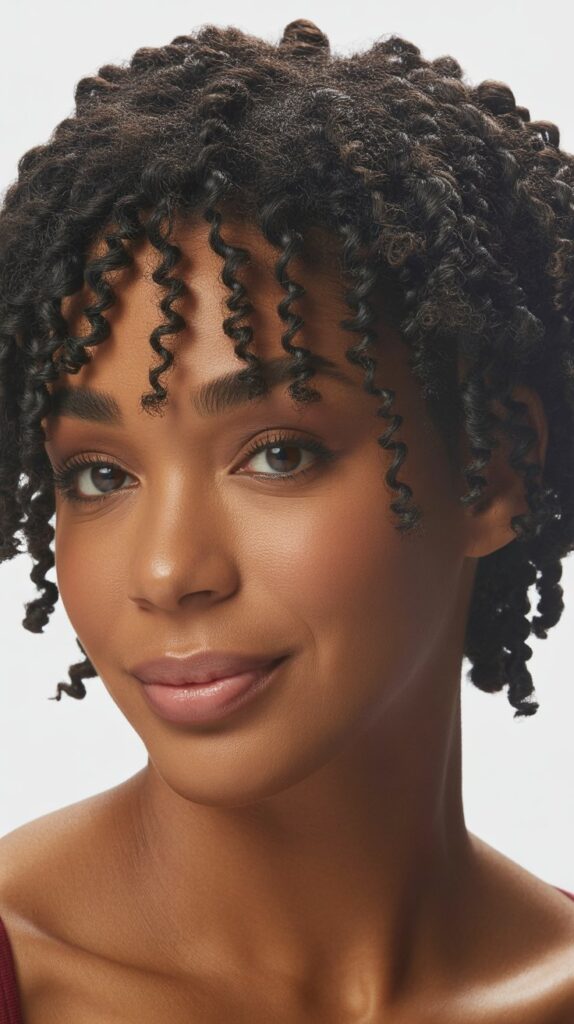 30 Best 3C 4A Hairstyles for Short Hair You'll Love 14 . Mini Twists