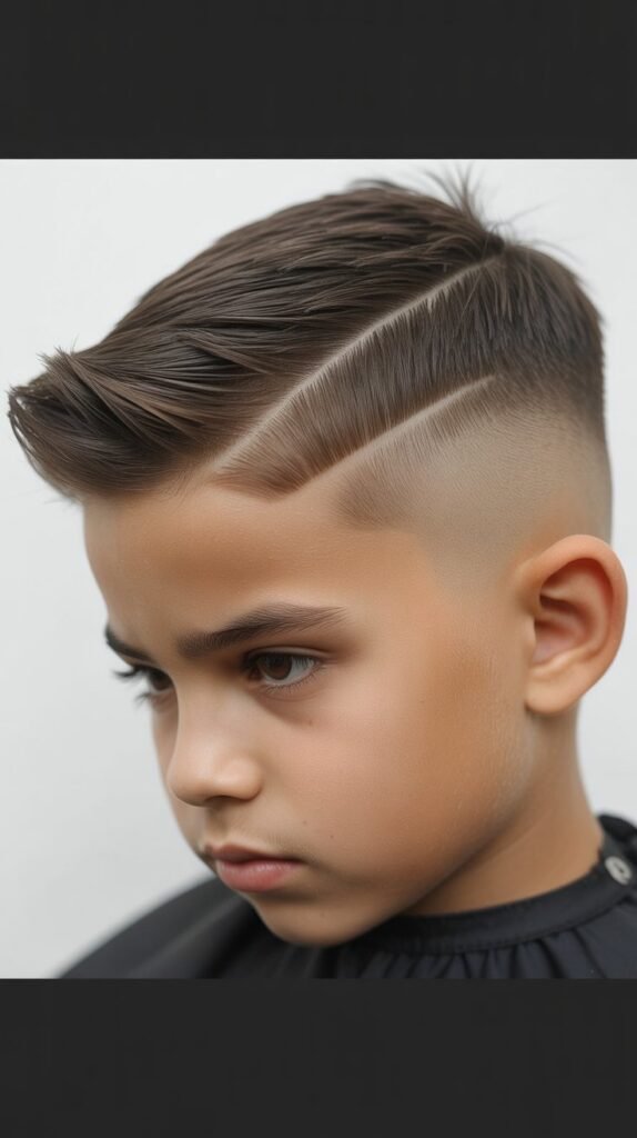 Undercut Fade with Long Top