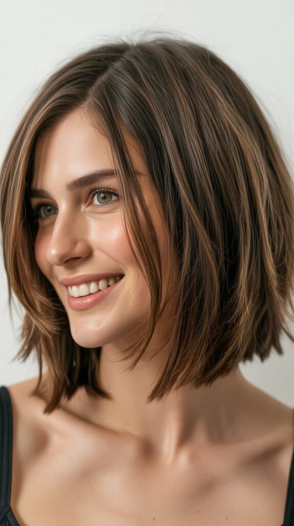 Choppy Bob with Textured Ends